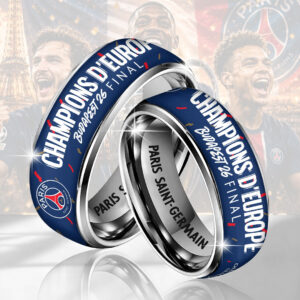 Paris Saint-Germain Champions of Europe 25/26 Custom Alloy Ring - TANTN23286