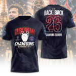 Paris Saint-Germain Champions of Europe 25/26 3D Apparel – TANTN23289