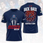 Paris Saint-Germain 25/26 Champions League Champions 3D Apparel – HOATT18323