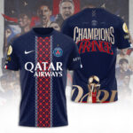 Paris Saint-Germain Champions De France 2026 3D Apparel – TANTN22896