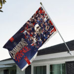 Paris Saint-Germain Champions De France 2026 3D Double-side House Flag – TANTN22895