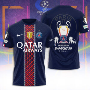 Paris Saint-Germain Champions League Final 2026 3D Apparel - TANTN22725
