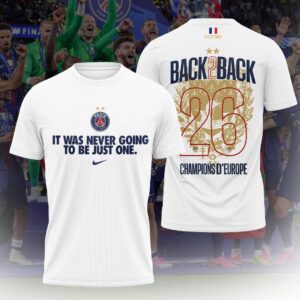 Paris Saint-Germain 25/26 Champions League Champions 3D Apparel - HOATT18325
