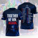Paris Saint-Germain 25/26 Champions League Champions 3D Apparel – HOATT18327