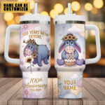 Personalized Winnie-the-Pooh x Eeyore 100th Anniversary 40oz Tumbler – TMTHU6045