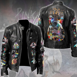 Pink Floyd Motorcycle Leather Jacket - TMTHU6157
