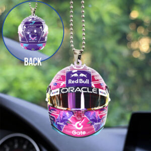 Red Bull Racing x Max Verstappen Custom shape 2-sided Acrylic Car Ornament - TANTN23030