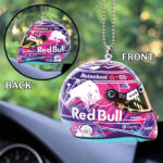 Red Bull Racing x Max Verstappen Custom shape 2-sided Acrylic Car Ornament – TANTN22962