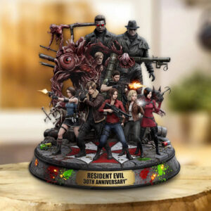 Resident Evil 30th Anniversary Custom Shape Acrylic Plaque - TMTHU6000