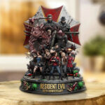 Resident Evil 30th Anniversary Custom Shape Acrylic Plaque – TMTHU6001