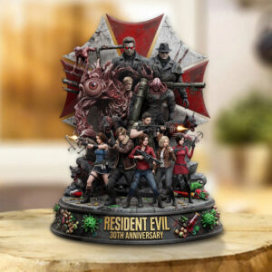 Resident Evil 30th Anniversary Custom Shape Acrylic Plaque - TMTHU6001