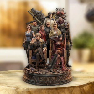 Resident Evil 30th Anniversary Custom Shape Acrylic Plaque - TMTHU6011