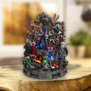 Resident Evil 30th Anniversary Custom Shape Acrylic Plaque - TMTHU6454