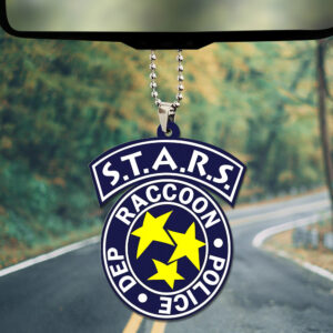 Resident Evil Custom shape 2-sided Acrylic Car Ornament - GNE6578