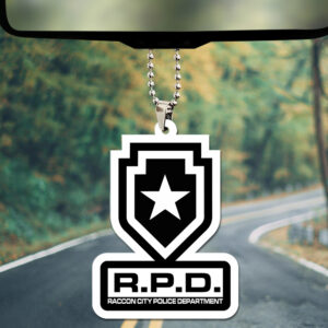 Resident Evil Custom shape 2-sided Acrylic Car Ornament - GNE6582
