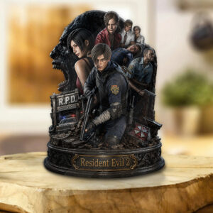 Resident Evil 2 Remake Custom Shape Acrylic Plaque - GNE6344
