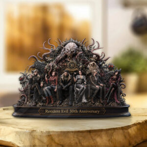 Resident Evil 30th Anniversary Custom Shape Acrylic Plaque - GNE6341