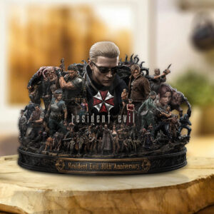 Resident Evil 30th Anniversary Custom Shape Acrylic Plaque - GNE6342