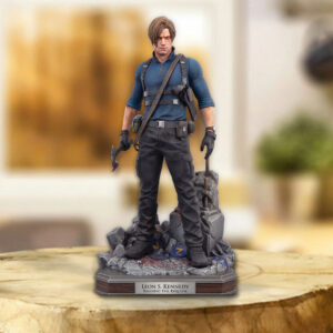 Resident Evil Requiem x Leon Scott Kennedy Custom Shape Acrylic Plaque – TMTHU6548