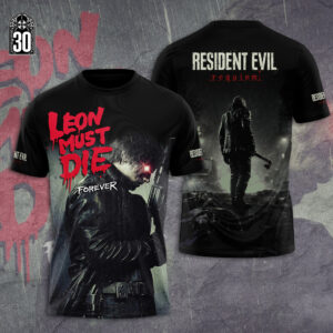 Resident Evil Requiem x Leon Scott Kennedy 3D Apparel - GNE6333