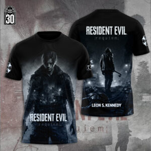 Resident Evil Requiem x Leon Scott Kennedy 3D Apparel - GNE6573