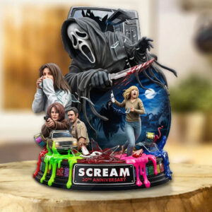 Scream 30th Anniversary Custom Shape Acrylic Plaque - TMTHU5968