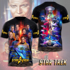 Star Trek 60th Anniversary 2026 3D Apparel - TMTHU5900