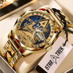 Star Trek 60th Anniversary 2026 Alloy Luxury Quartz Watch – TMTHU5649
