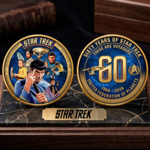 Star Trek 60th Anniversary 2026 Commemorative Coin - TMTHU5522