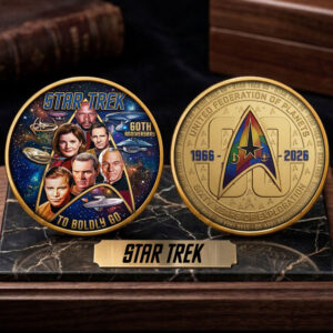 Star Trek 60th Anniversary 2026 Commemorative Coin - TMTHU6044