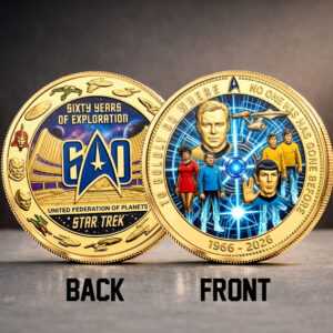 Star Trek 60th Anniversary 2026 Commemorative Coin - TMTHU5481