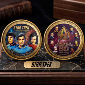Star Trek 60th Anniversary Commemorative Coin - TMTHU5668