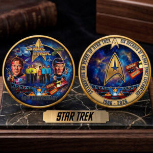 Star Trek 60th Anniversary 2026 Commemorative Coin - TMTHU5671