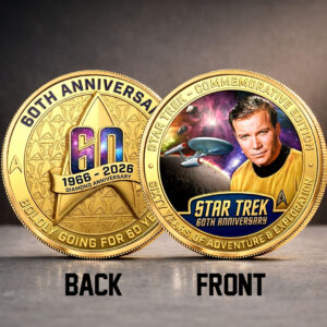 Star Trek 60th Anniversary 2026 Commemorative Coin - TMTHU5885