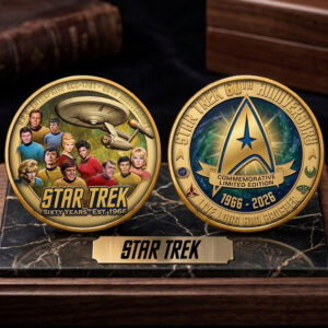 Star Trek 60th Anniversary 2026 Commemorative Coin - TMTHU5888
