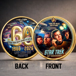 Star Trek 60th Anniversary 2026 Commemorative Coin - TMTHU5889