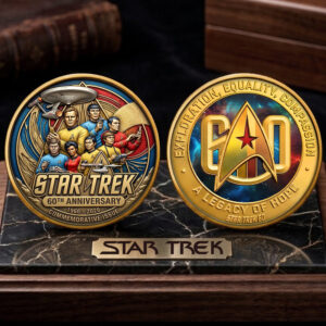 Star Trek 60th Anniversary 2026 Commemorative Coin - TMTHU5890