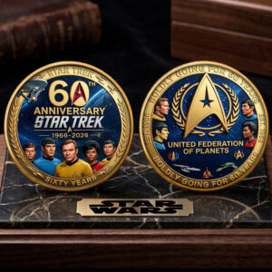 Star Trek 60th Anniversary 2026 Commemorative Coin - TMTHU6324