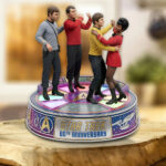 Star Trek 60th Anniversary 2026 Custom Shape Acrylic Plaque – TMTHU5518