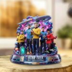 Star Trek 60th Anniversary 2026 Custom Shape Acrylic Plaque – TMTHU5660
