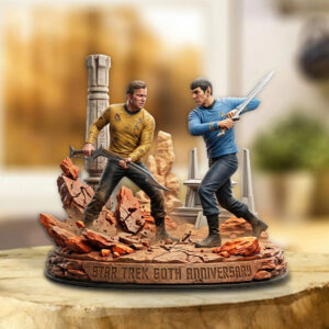 Star Trek 60th Anniversary 2026 Custom Shape Acrylic Plaque - TMTHU5922