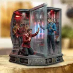 Star Trek 60th Anniversary 2026 Custom Shape Acrylic Plaque – TMTHU5923