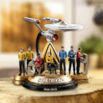 Star Trek 60th Anniversary 2026 Custom Shape Acrylic Plaque – TMTHU6004