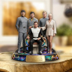 Star Trek 60th Anniversary 2026 Custom Shape Acrylic Plaque - TMTHU6032