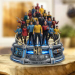 Star Trek 60th Anniversary 2026 Custom Shape Acrylic Plaque – TMTHU6232