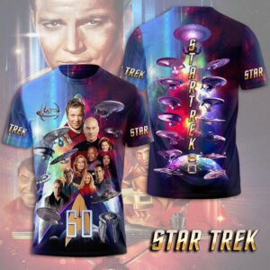 Star Trek 60th Anniversary 3D Apparel - TMTHU5611