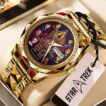 Star Trek 60th Anniversary Alloy Luxury Quartz Watch – TMTHU6023