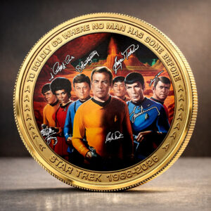 Star Trek 60th Anniversary Commemorative Coin - HOATT17824