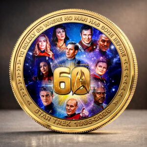 Star Trek 60th Anniversary Commemorative Coin - HOATT17965