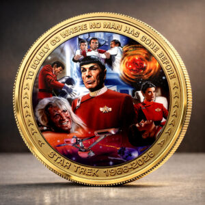 Star Trek 60th Anniversary Commemorative Coin - HOATT17982